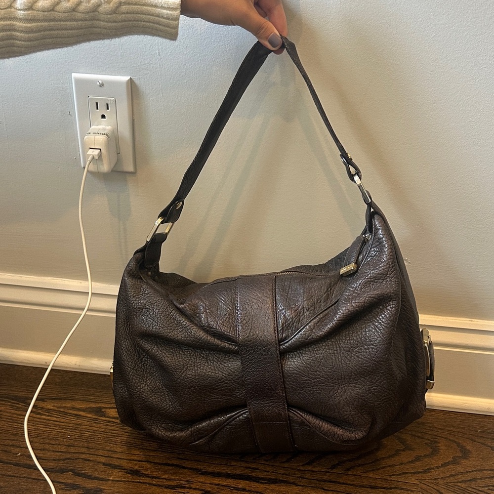Vintage Micheal Kors bag in great condition Elegant Brown Leather Shoulder Bag - Picture 2 of 14